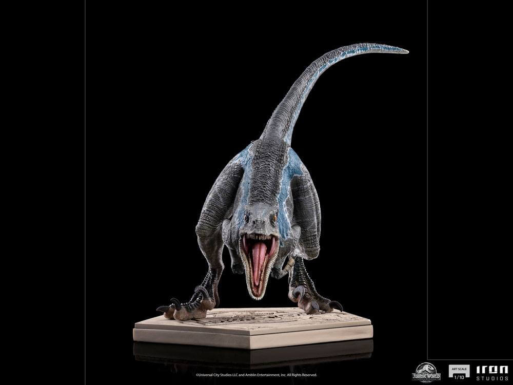 Jurassic World Fallen Kingdom Art Scale Statue 1/10 Blue 19cm - Scale Statue - Iron Studios - Hobby Figures UK
