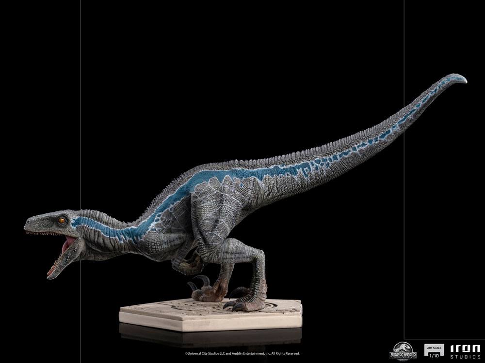 Jurassic World Fallen Kingdom Art Scale Statue 1/10 Blue 19cm - Scale Statue - Iron Studios - Hobby Figures UK