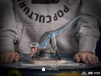 Jurassic World Fallen Kingdom Art Scale Statue 1/10 Blue 19cm - Scale Statue - Iron Studios - Hobby Figures UK