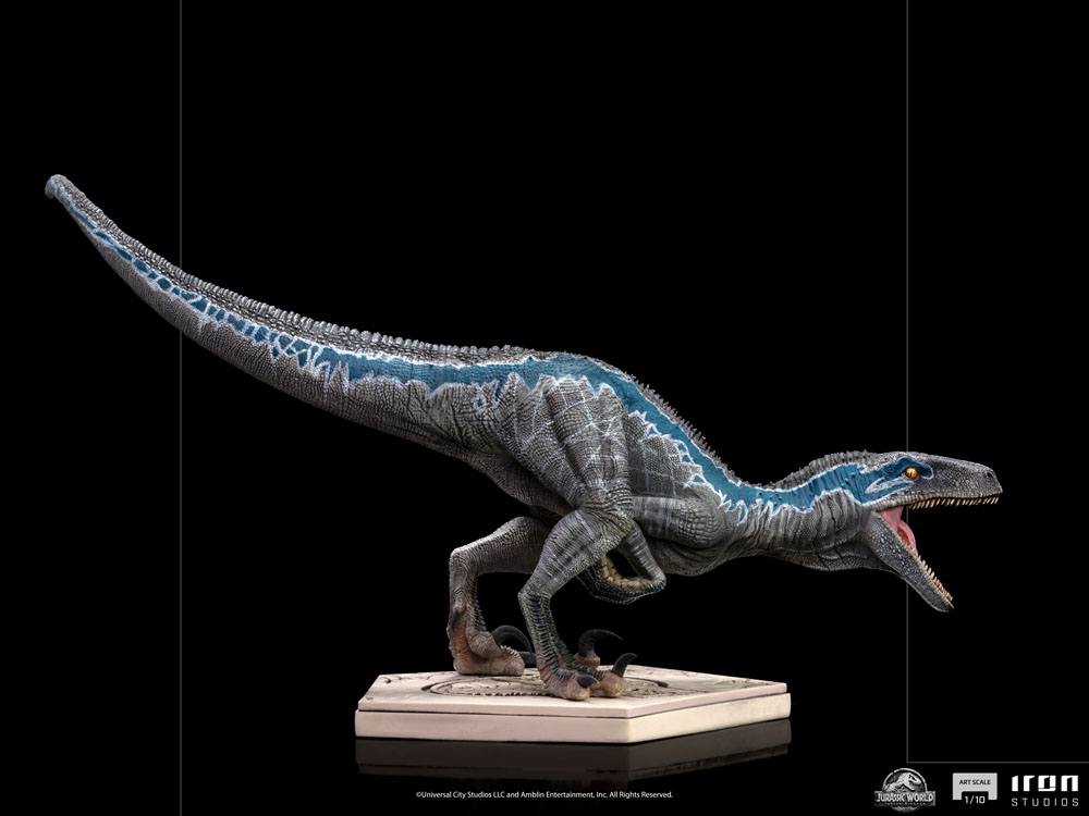 Jurassic World Fallen Kingdom Art Scale Statue 1/10 Blue 19cm - Scale Statue - Iron Studios - Hobby Figures UK