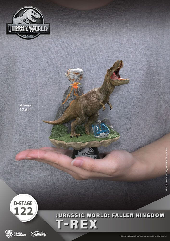 Jurassic World Fallen Kingdom D Stage PVC Diorama Hobby Figures