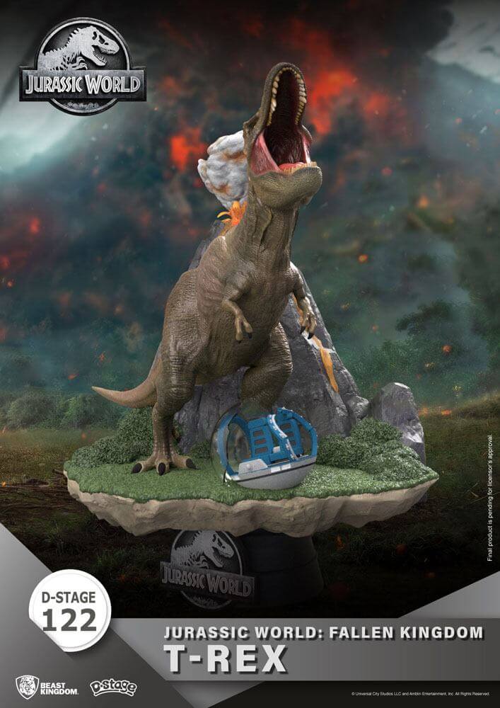 Jurassic World Fallen Kingdom D Stage PVC Diorama Hobby Figures