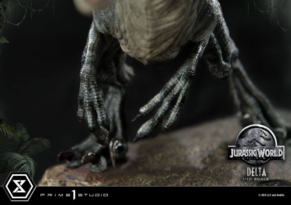 Jurassic World: Fallen Kingdom Prime Collectibles Statue 1/10 Delta 17cm - Scale Statue - Prime 1 Studio - Hobby Figures UK