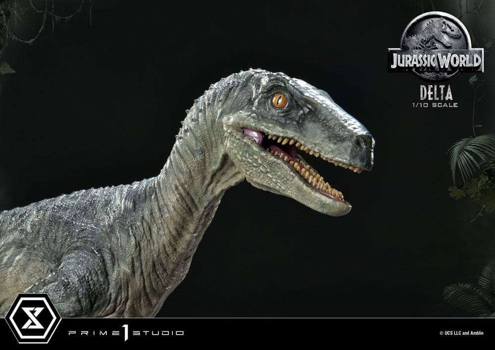 Jurassic World: Fallen Kingdom Prime Collectibles Statue 1/10 Delta 17cm - Scale Statue - Prime 1 Studio - Hobby Figures UK
