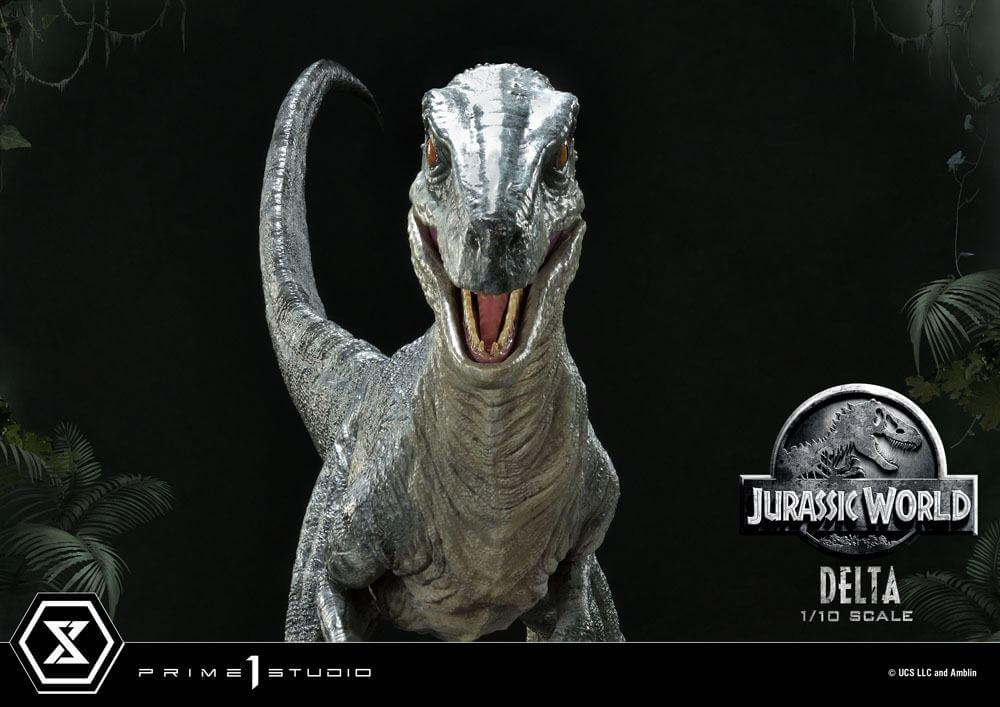 Jurassic World: Fallen Kingdom Prime Collectibles Statue 1/10 Delta 17cm - Scale Statue - Prime 1 Studio - Hobby Figures UK