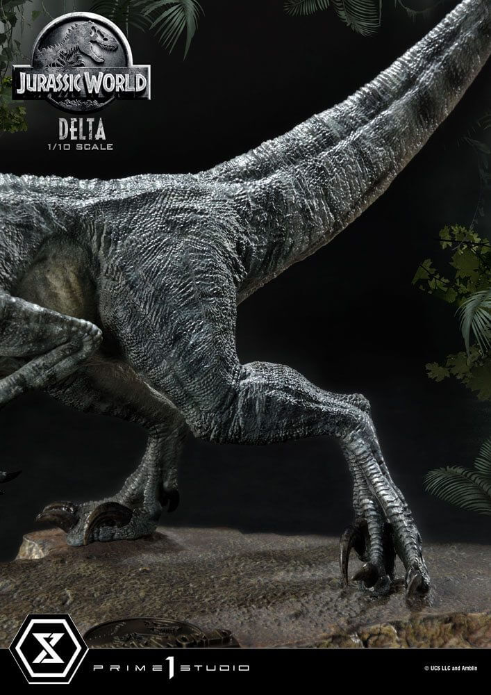 Jurassic World: Fallen Kingdom Prime Collectibles Statue 1/10 Delta 17cm - Scale Statue - Prime 1 Studio - Hobby Figures UK