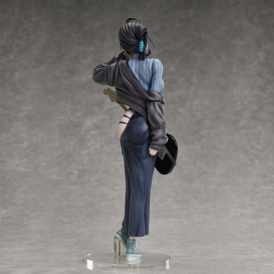 Juroku Illustration PVC Statue Guitar Meimei Backless Dress 26cm - Scale Statue - Sentinel - Hobby Figures UK