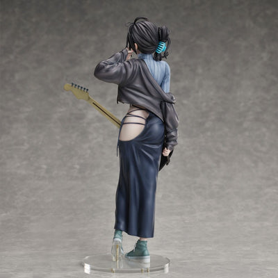 Juroku Illustration PVC Statue Guitar Meimei Backless Dress 26cm - Scale Statue - Sentinel - Hobby Figures UK