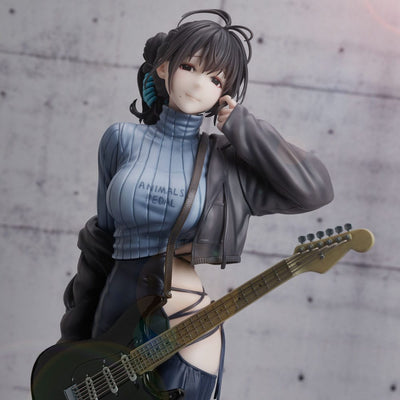 Juroku Illustration PVC Statue Guitar Meimei Backless Dress 26cm - Scale Statue - Sentinel - Hobby Figures UK