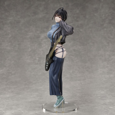 Juroku Illustration PVC Statue Guitar Meimei Backless Dress 26cm - Scale Statue - Sentinel - Hobby Figures UK