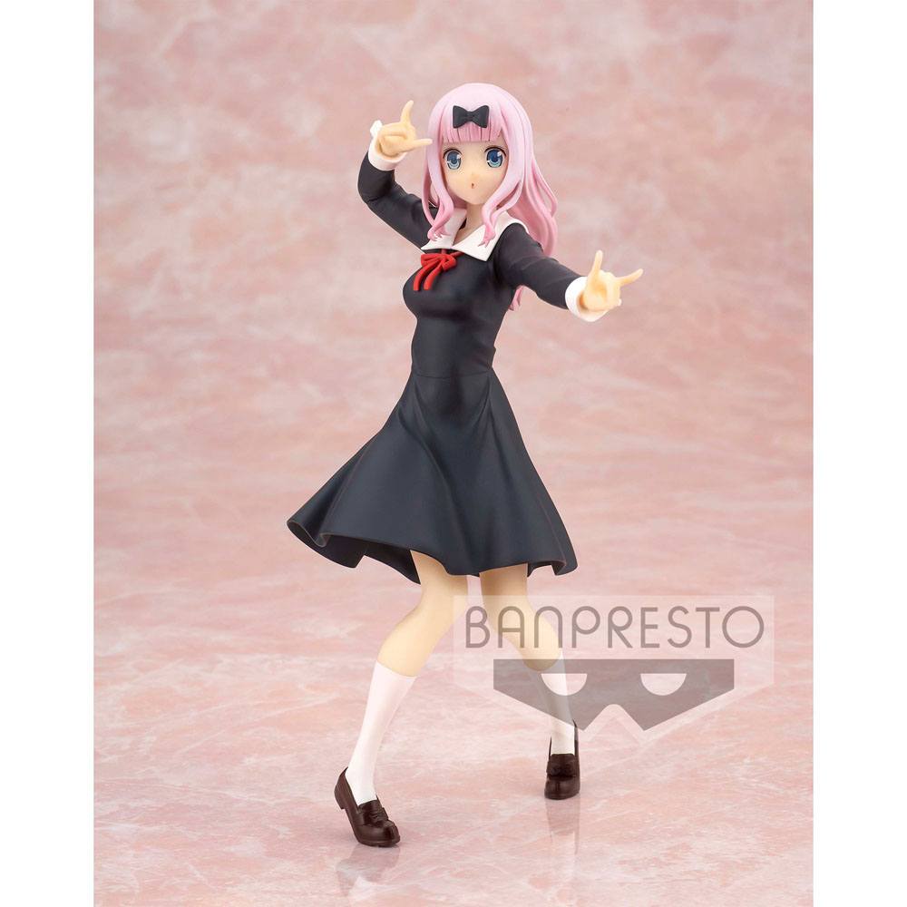 Kaguya-sama: Love is War PVC Statue Kyunties Chika Fujiwara 18cm - Scale Statue - Banpresto - Hobby Figures UK