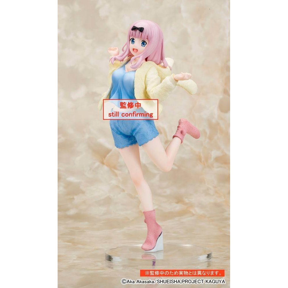 Kaguya-sama: Love is War Ultra Romantic PVC Statue Chika Fujiwara Roomwear Ver. 18cm - Scale Statue - Taito - Hobby Figures UK