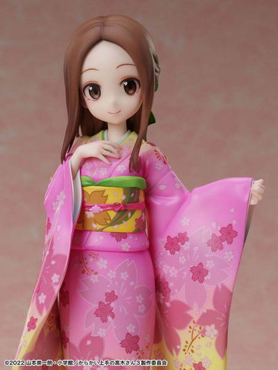 Karakai Jozu No Takagi-san PVC Statue 1/7 Takagi-san Sakura Kimono Ver. 22cm - Scale Statue - Furyu - Hobby Figures UK