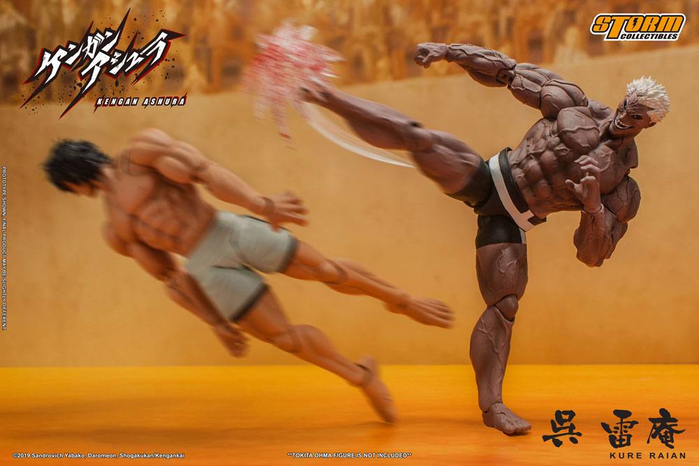 Kengan Ashura Action Figure 1/12 Kure Raian 18cm - Action Figures - Storm Collectibles - Hobby Figures UK