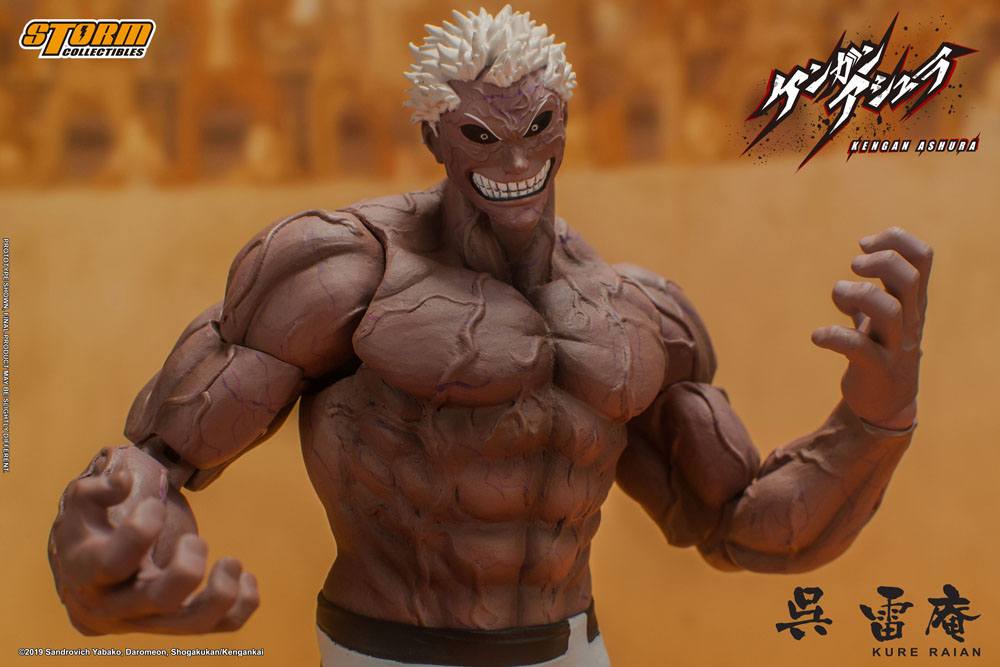 Kengan Ashura Action Figure 1/12 Kure Raian 18cm - Action Figures - Storm Collectibles - Hobby Figures UK
