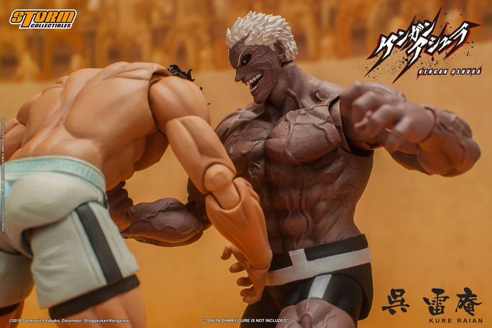 Kengan Ashura Action Figure 1/12 Kure Raian 18cm - Action Figures - Storm Collectibles - Hobby Figures UK