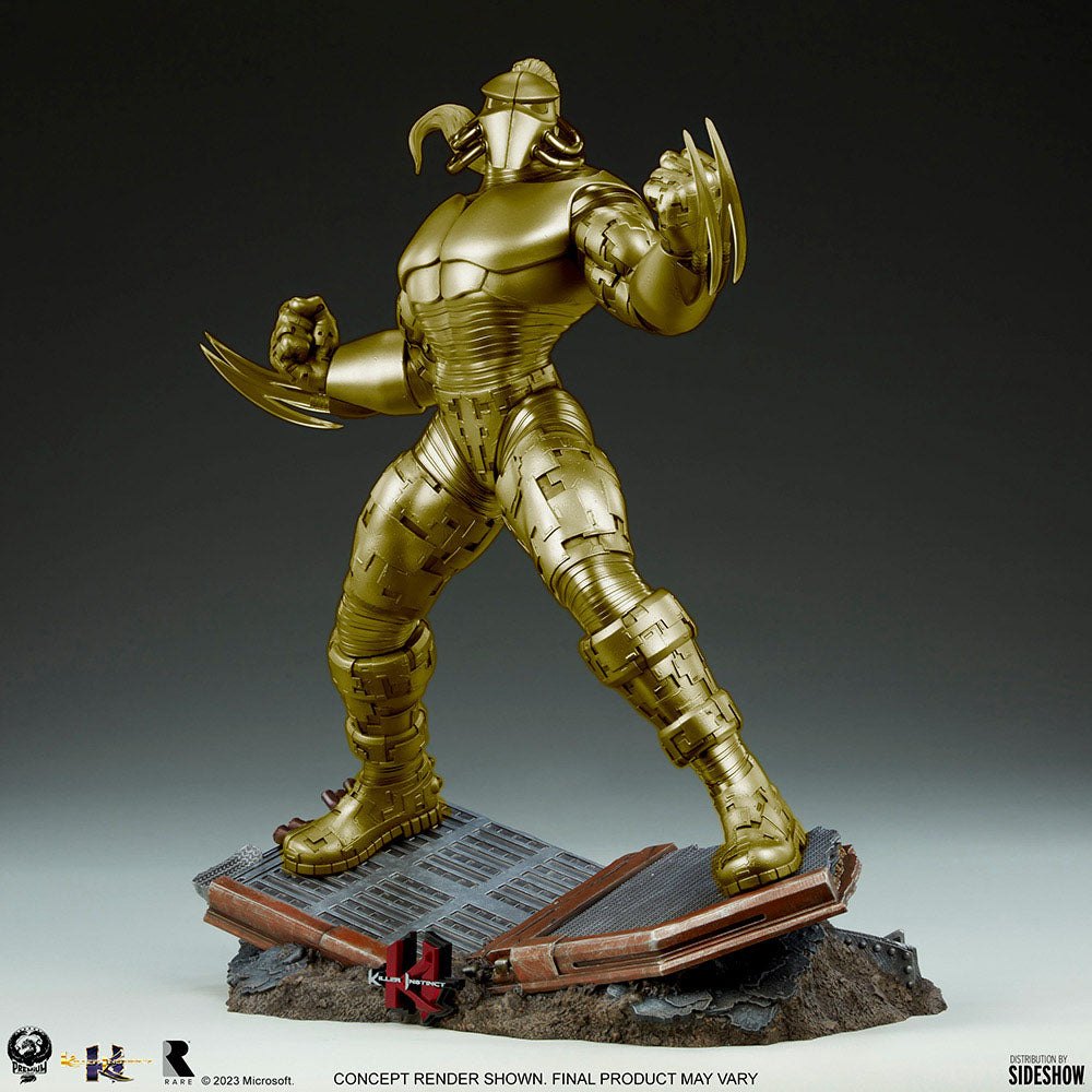 Killer Instinct Statue 1/4 Fulgore: Gold Variant 51cm – Hobby Figures