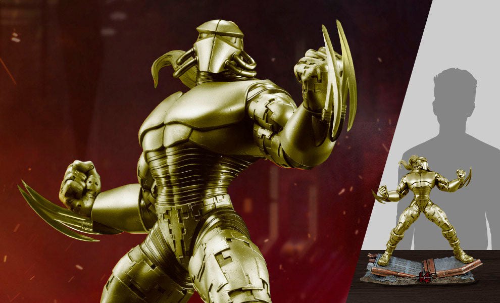 Killer Instinct Statue 1/4 Fulgore: Gold Variant 51cm – Hobby Figures