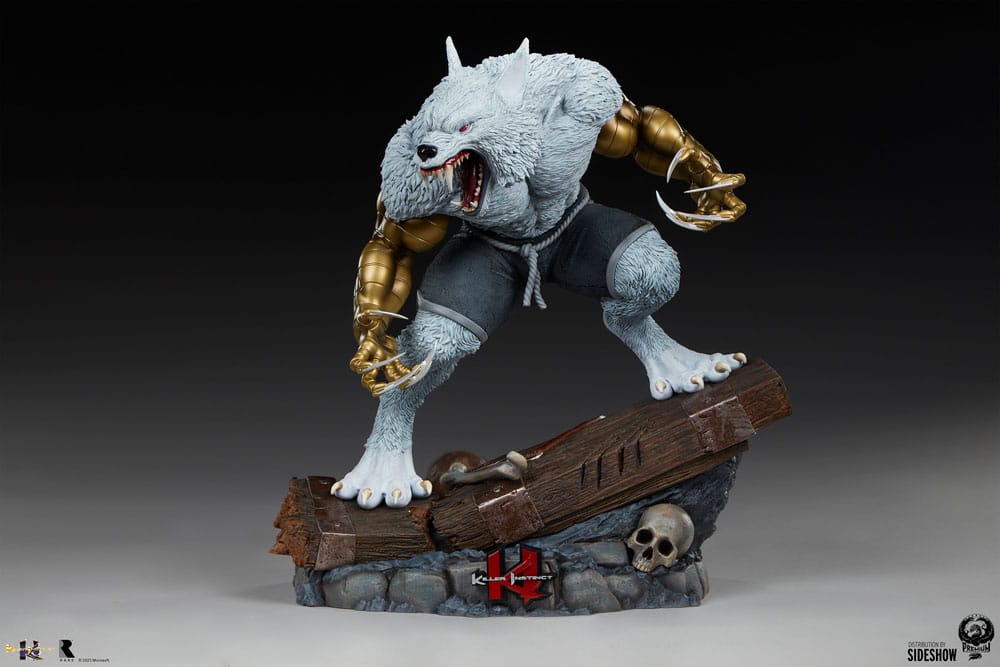Killer Instinct Statue 1/4 Sabrewulf (White Wolf) 44cm - Scale Statue - PCS - Hobby Figures UK