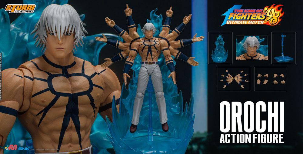 King of Fighters '98: Ultimate Match Action Figure 1/12 Orochi Hakkesshu 17cm - Action Figures - Storm Collectibles - Hobby Figures UK