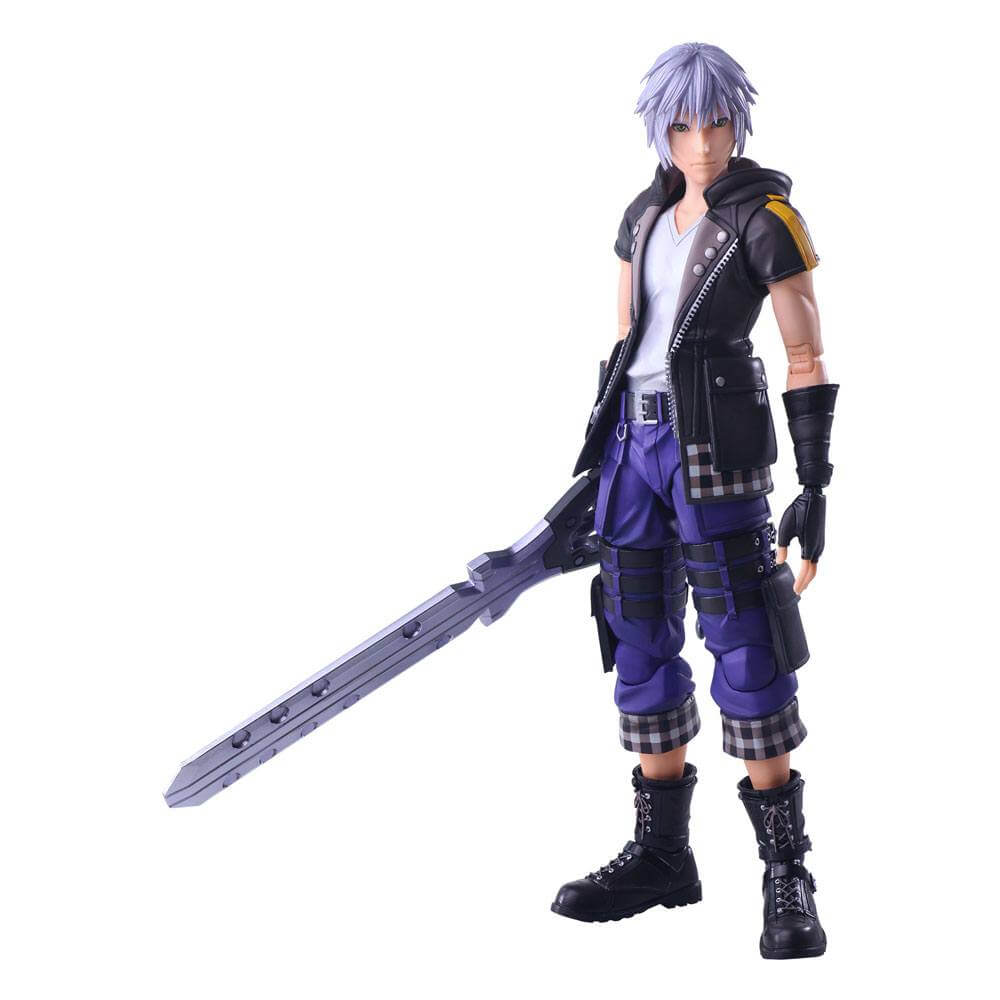 Kingdom Hearts III Play Arts Kai Action Figure Riku Ver. 2 24cm