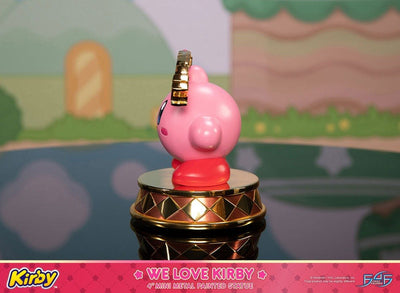 Kirby DieCast Statue We Love Kirby 10cm - Scale Statue - First 4 Figures - Hobby Figures UK