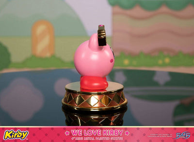 Kirby DieCast Statue We Love Kirby 10cm - Scale Statue - First 4 Figures - Hobby Figures UK