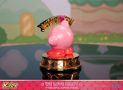 Kirby DieCast Statue We Love Kirby 10cm - Scale Statue - First 4 Figures - Hobby Figures UK