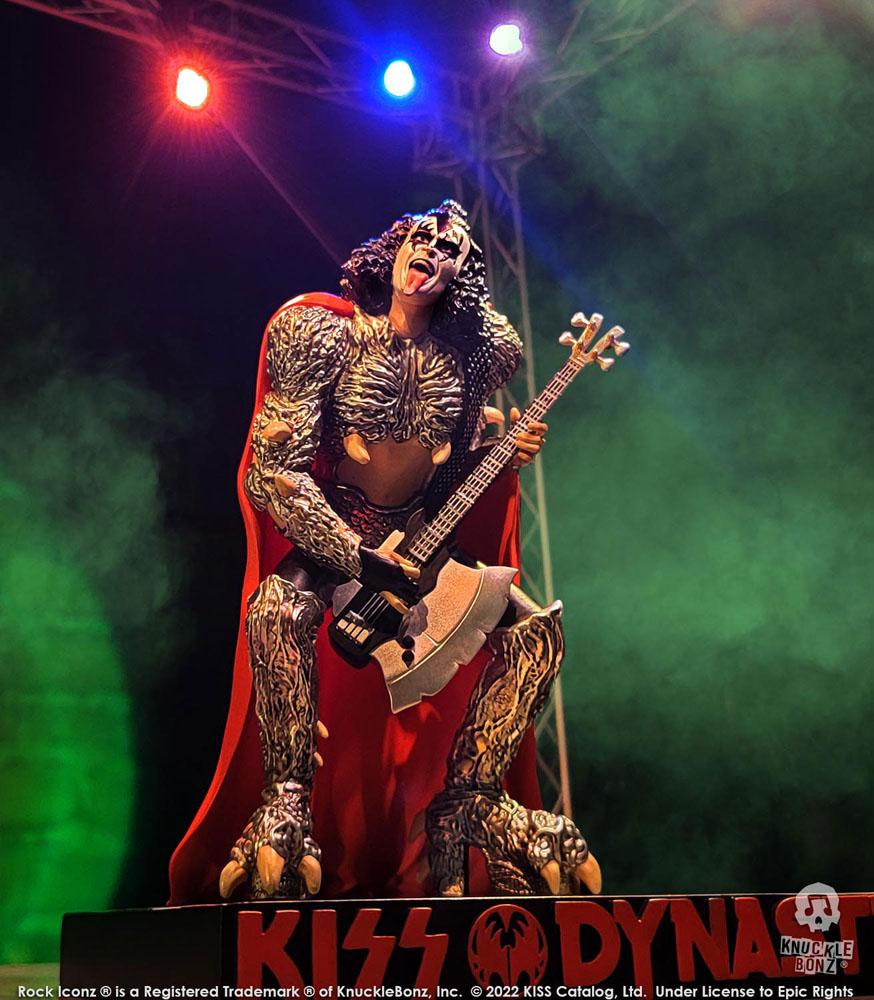 Kiss Rock Iconz Statue 1/9 The Demon (Dynasty) 21cm - Scale Statue - Knucklebonz - Hobby Figures UK