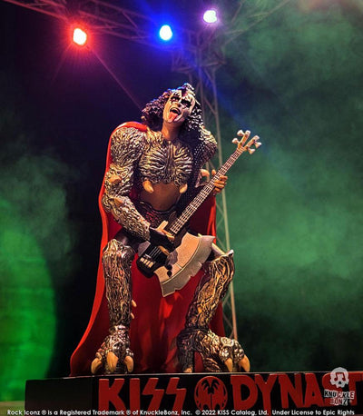 Kiss Rock Iconz Statue 1/9 The Demon (Dynasty) 21cm - Scale Statue - Knucklebonz - Hobby Figures UK