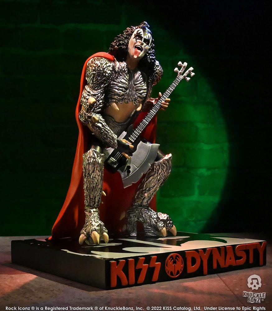 Kiss Rock Iconz Statue 1/9 The Demon (Dynasty) 21cm - Scale Statue - Knucklebonz - Hobby Figures UK