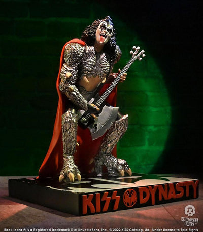 Kiss Rock Iconz Statue 1/9 The Demon (Dynasty) 21cm - Scale Statue - Knucklebonz - Hobby Figures UK