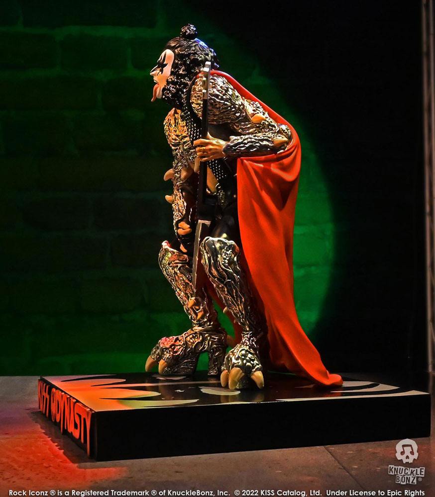 Kiss Rock Iconz Statue 1/9 The Demon (Dynasty) 21cm - Scale Statue - Knucklebonz - Hobby Figures UK