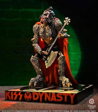 Kiss Rock Iconz Statue 1/9 The Demon (Dynasty) 21cm - Scale Statue - Knucklebonz - Hobby Figures UK