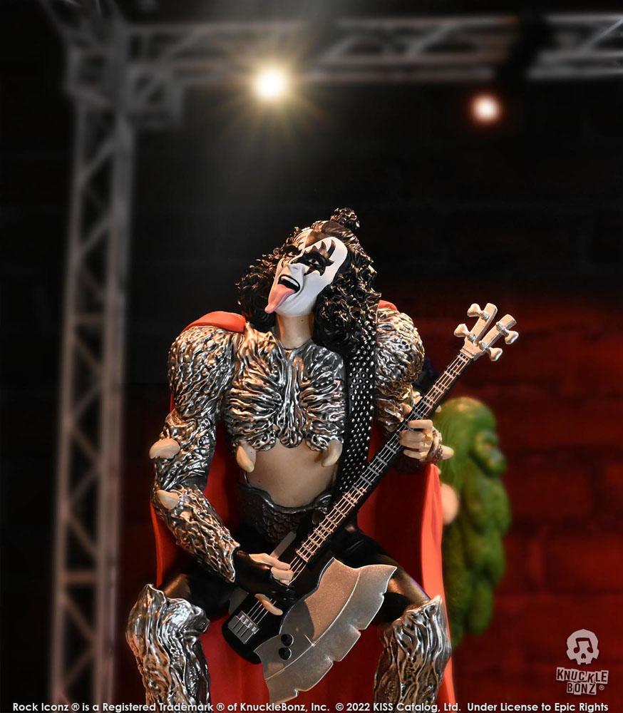 Kiss Rock Iconz Statue 1/9 The Demon (Dynasty) 21cm - Scale Statue - Knucklebonz - Hobby Figures UK