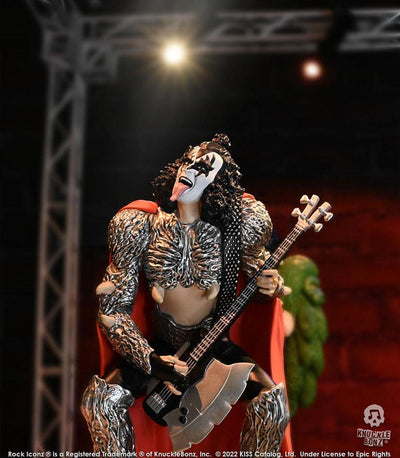 Kiss Rock Iconz Statue 1/9 The Demon (Dynasty) 21cm - Scale Statue - Knucklebonz - Hobby Figures UK