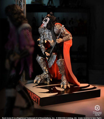 Kiss Rock Iconz Statue 1/9 The Demon (Dynasty) 21cm - Scale Statue - Knucklebonz - Hobby Figures UK