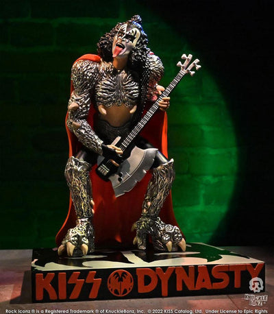 Kiss Rock Iconz Statue 1/9 The Demon (Dynasty) 21cm - Scale Statue - Knucklebonz - Hobby Figures UK