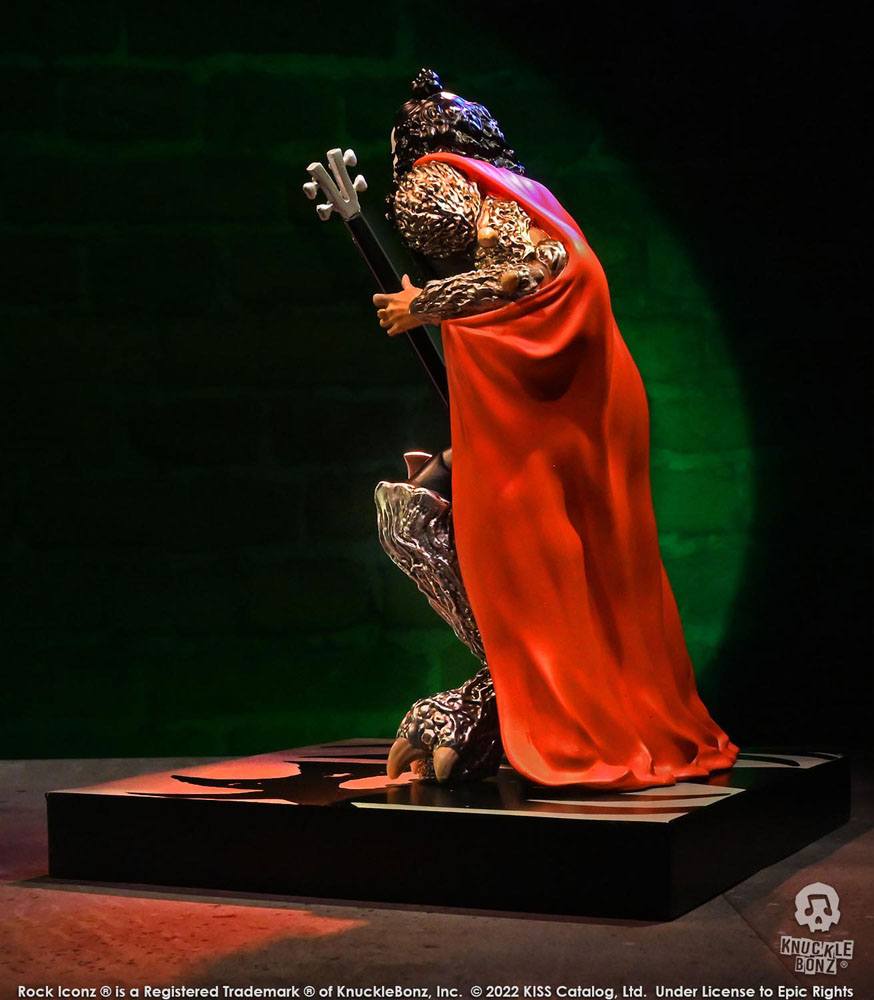 Kiss Rock Iconz Statue 1/9 The Demon (Dynasty) 21cm - Scale Statue - Knucklebonz - Hobby Figures UK