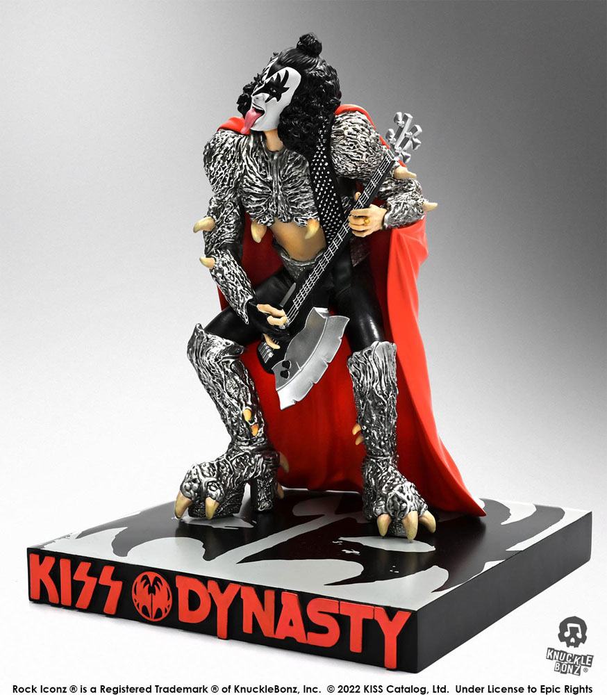 Kiss Rock Iconz Statue 1/9 The Demon (Dynasty) 21cm - Scale Statue - Knucklebonz - Hobby Figures UK