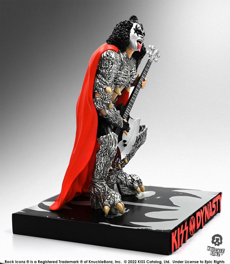 Kiss Rock Iconz Statue 1/9 The Demon (Dynasty) 21cm - Scale Statue - Knucklebonz - Hobby Figures UK