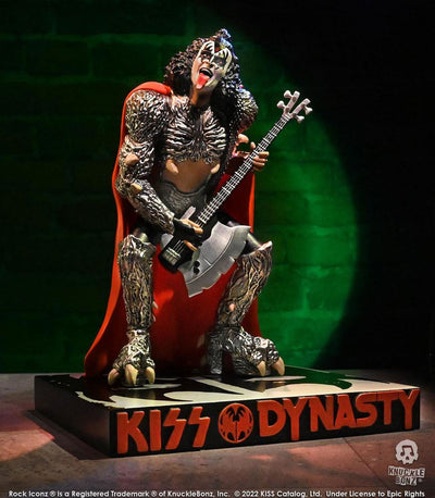 Kiss Rock Iconz Statue 1/9 The Demon (Dynasty) 21cm - Scale Statue - Knucklebonz - Hobby Figures UK