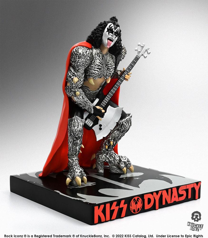 Kiss Rock Iconz Statue 1/9 The Demon (Dynasty) 21cm - Scale Statue - Knucklebonz - Hobby Figures UK