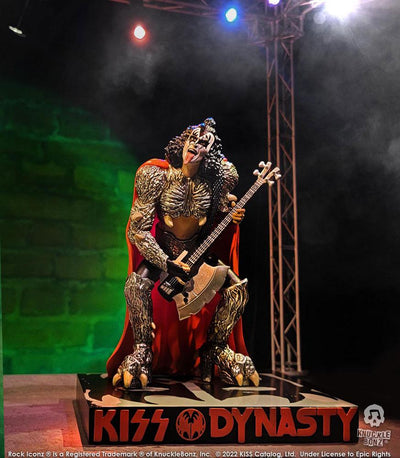 Kiss Rock Iconz Statue 1/9 The Demon (Dynasty) 21cm - Scale Statue - Knucklebonz - Hobby Figures UK