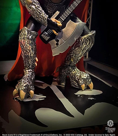 Kiss Rock Iconz Statue 1/9 The Demon (Dynasty) 21cm - Scale Statue - Knucklebonz - Hobby Figures UK
