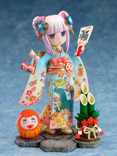 Kobayashi's Dragon Maid PVC Statue 1/7 Kanna Finest Kimono 17cm - Scale Statue - Furyu - Hobby Figures UK