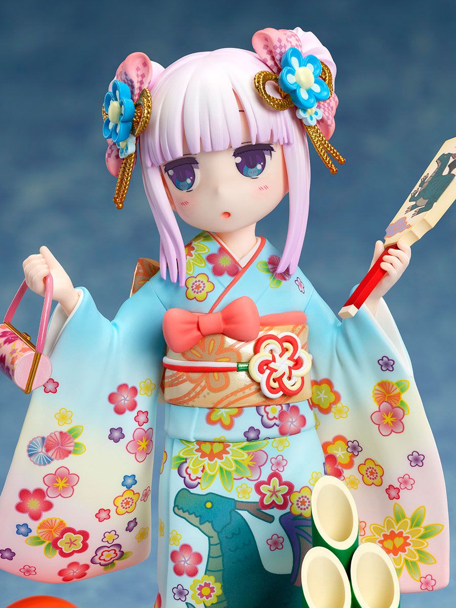 Kobayashi's Dragon Maid PVC Statue 1/7 Kanna Finest Kimono 17cm - Scale Statue - Furyu - Hobby Figures UK