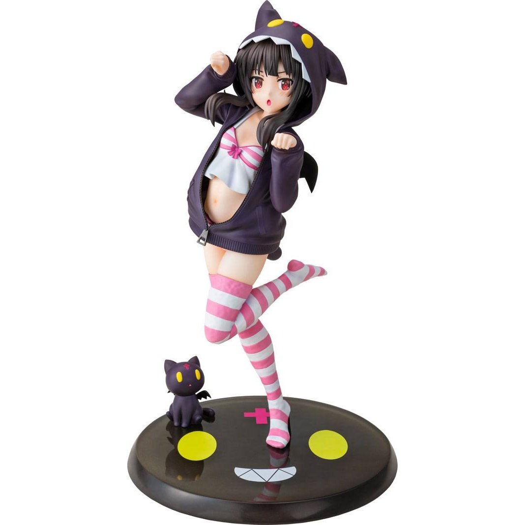 Kono Subarashii Sekai ni Syukufuku wo! Statue 1/7 Megumin Hoodie Look Chomusuke ver. 25cm - Scale Statue - Kadokawa - Hobby Figures UK