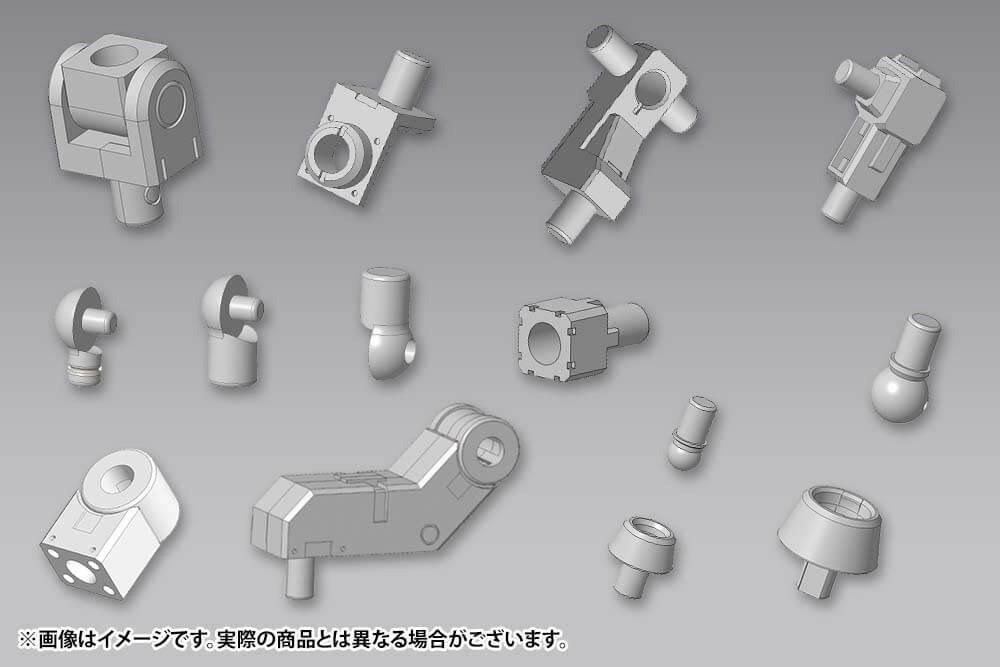 Kotobukiya M.S.G. Model Kit Accessory Set Mecha Supply06 Joint Set Type B 7cm - Action Figures - Kotobukiya - Hobby Figures UK