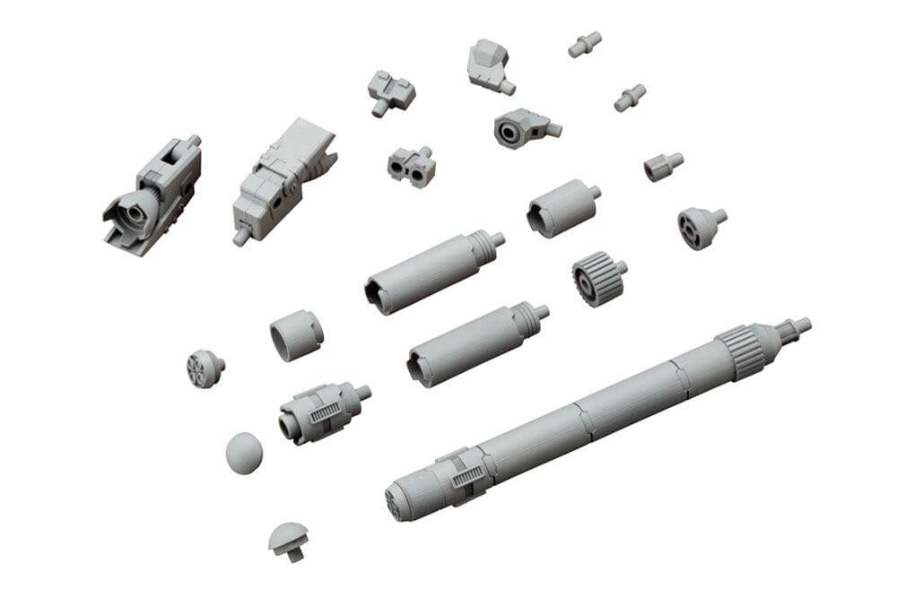 Kotobukiya M.S.G. Model Kit Accessory Set Mecha Supply04 Propellant Tank Type Round 11cm - Action Figures - Kotobukiya - Hobby Figures UK